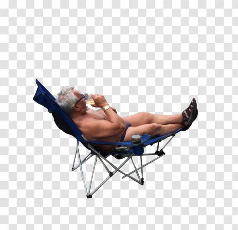 Folding Chair Garden Furniture Lawn Chaise Longue - Road Transparent PNG