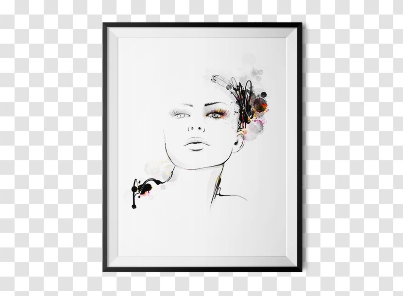 Portrait Drawing Visual Arts - Rectangle - Design Transparent PNG