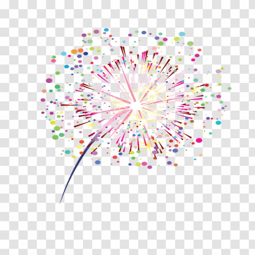 Graphic Design Fireworks - Template Transparent PNG