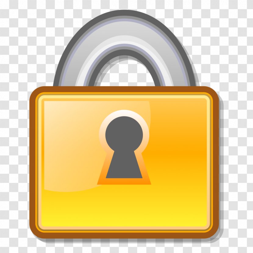 Nuvola Clip Art - Padlock Transparent PNG