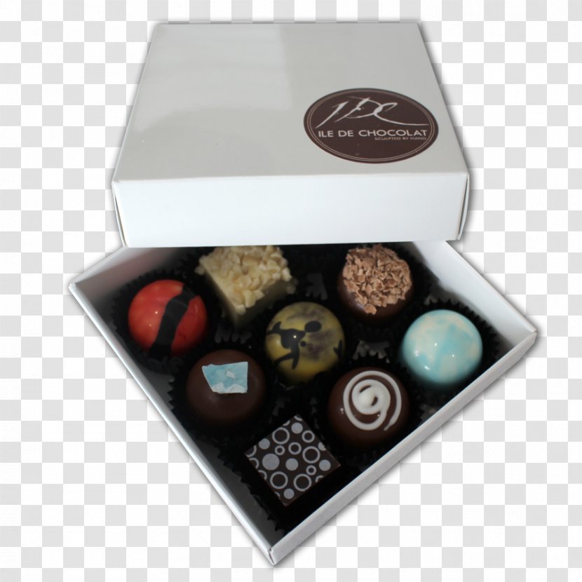 Chocolate Truffle Praline Bonbon Confectionery - Pretoria - Box Transparent PNG