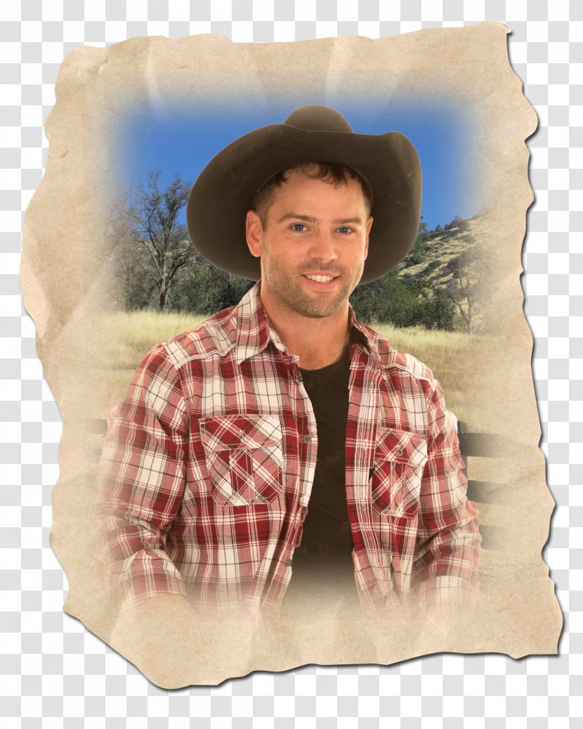 Cowboy Hat Tartan Bucking Transparent PNG