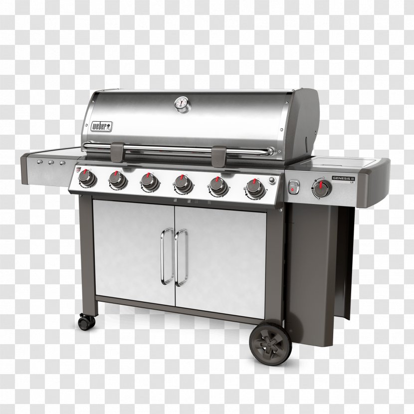 Barbecue Weber Genesis II LX 340 S-440 S-240 Weber-Stephen Products - Kitchen Appliance - Bbq Grill Cart Transparent PNG