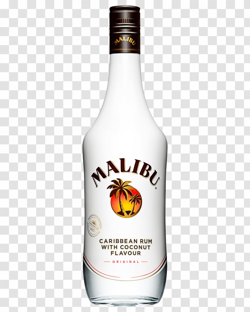 Malibu Rum Distilled Beverage Cocktail Wine - Flavor Transparent PNG