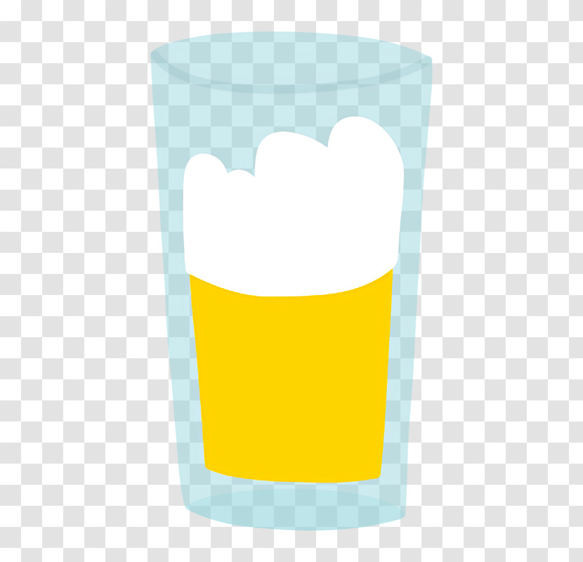 Mug Pint Glass Cup Yellow Meter Transparent PNG