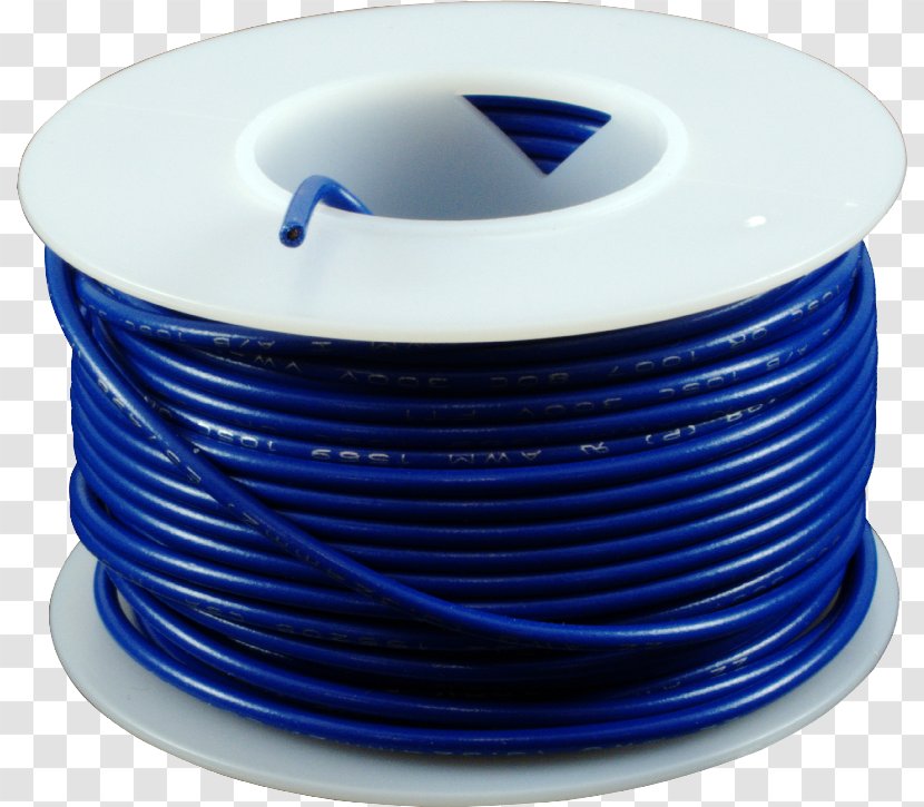 Wire Cobalt Blue - Old Electric Transparent PNG