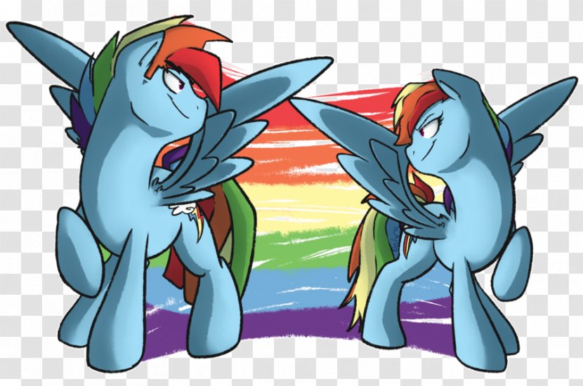 Pony Rainbow Dash DeviantArt Video - Frame - Seeing A Double Meaning Transparent PNG