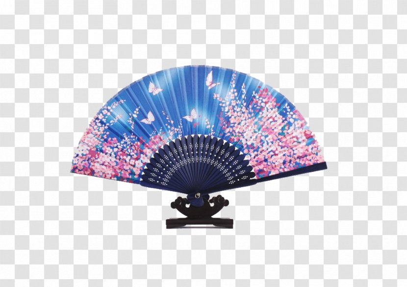 Chinoiserie Hand Fan Google Images - Purple - Chinese Wind Craft Transparent PNG