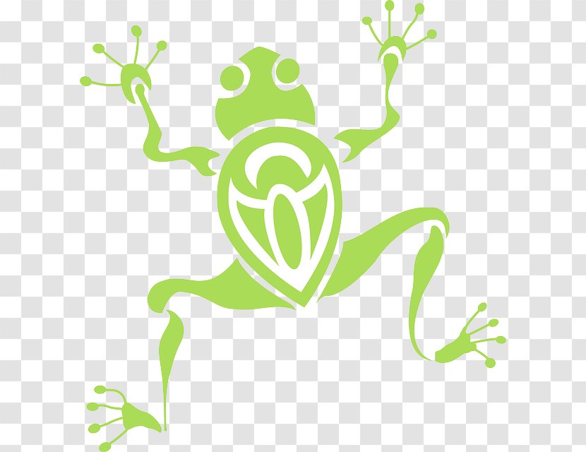 Tattoo Stencil Frog - Plant - Amphibian Transparent PNG