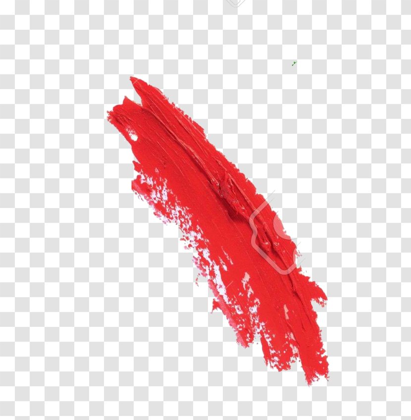 Paint Brush K-pop User Color - Red Transparent PNG