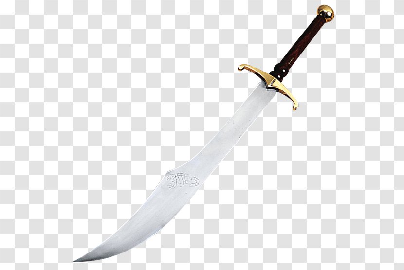 Knife Scimitar Shamshir Sword Dao - Baskethilted Transparent PNG