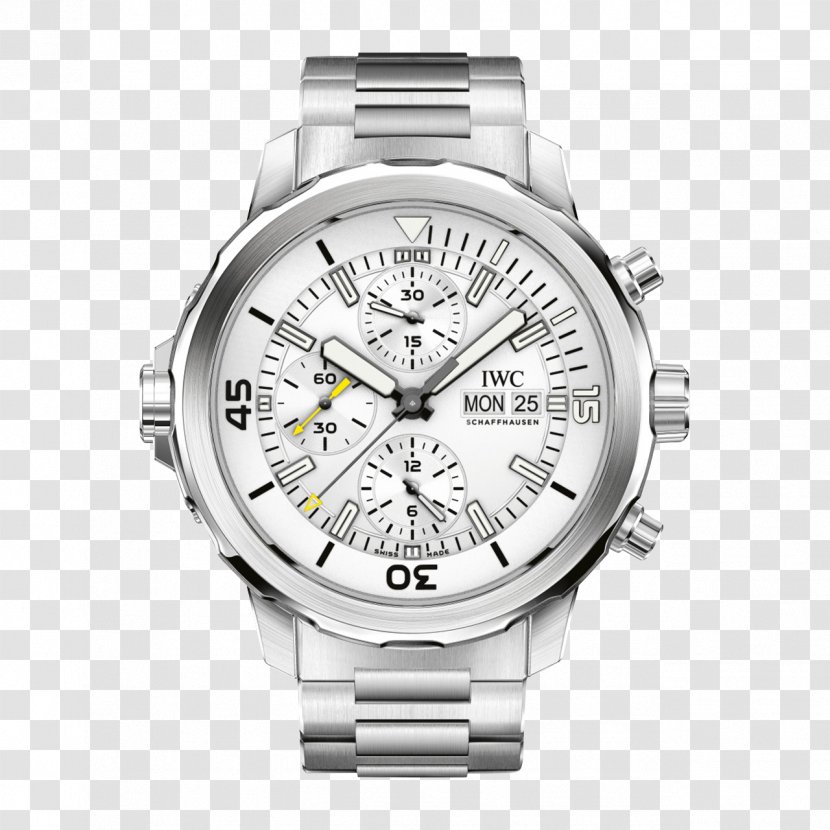 Schaffhausen Chronograph International Watch Company Automatic - Steel Transparent PNG