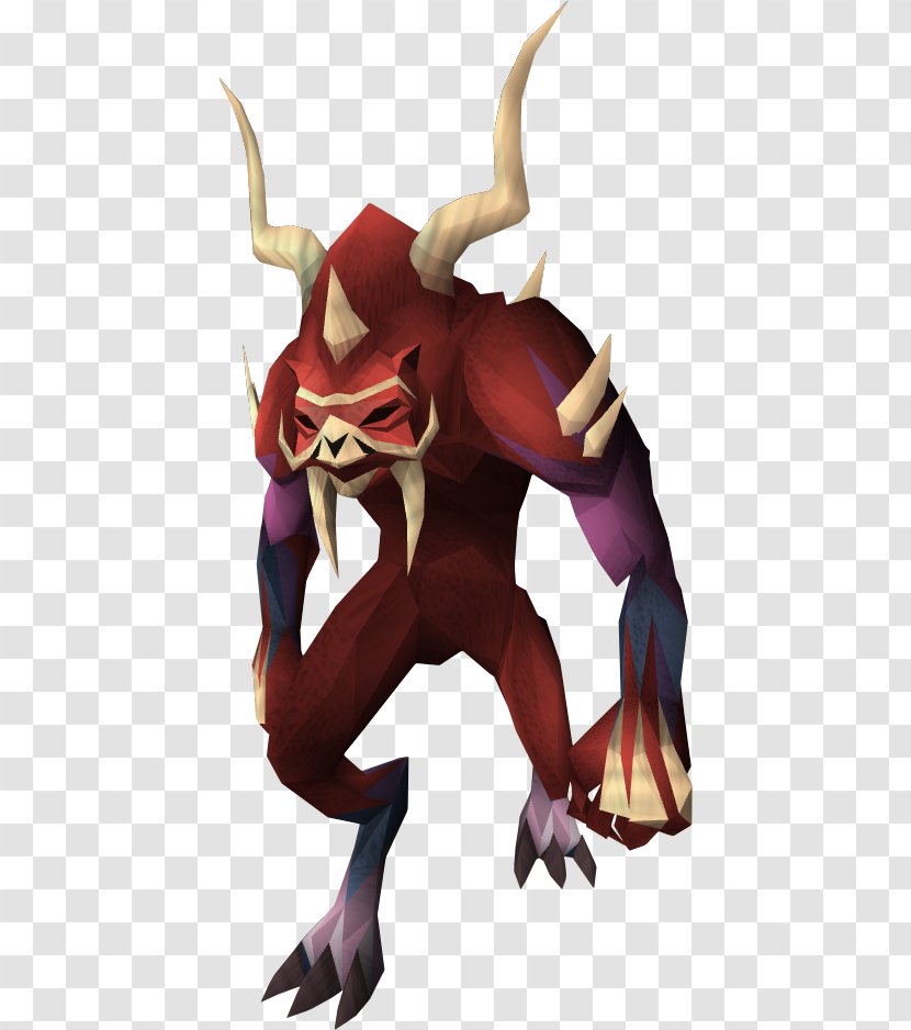 Demon RuneScape Devil Wikia - Supervillain Transparent PNG