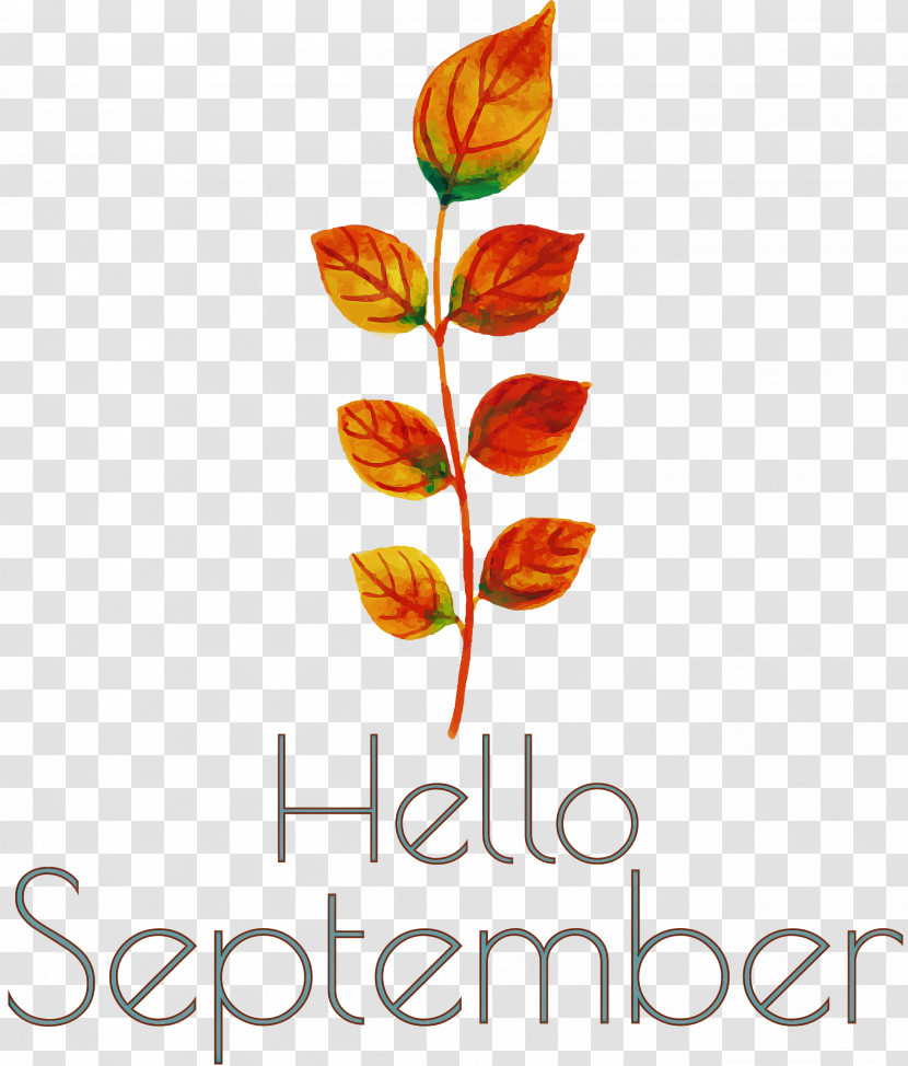 Hello September September Transparent PNG