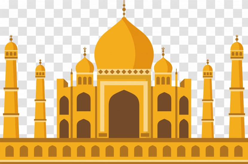 Church Mosque Islam - Building - Yellow Islamic Transparent PNG
