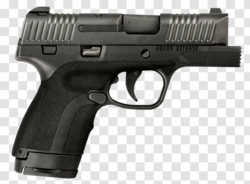 Grand Power K100 Firearm Pistol 9×19mm Parabellum Ammunition - Trigger Fist Guns Transparent PNG