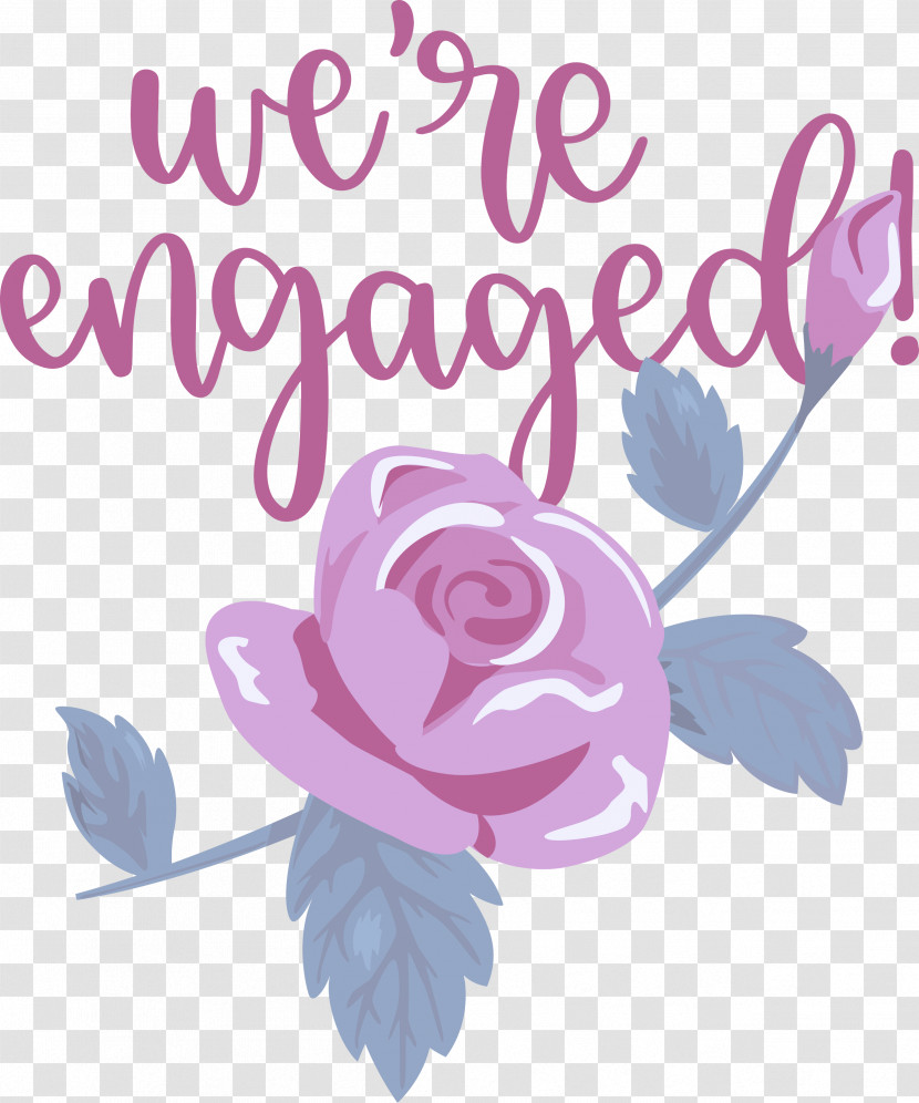 We Are Engaged Love Transparent PNG