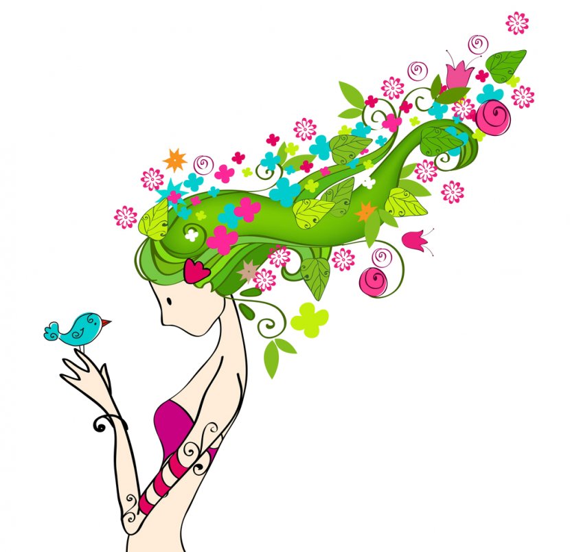 Drawing Clip Art - Fictional Character - Painting Women Transparent PNG