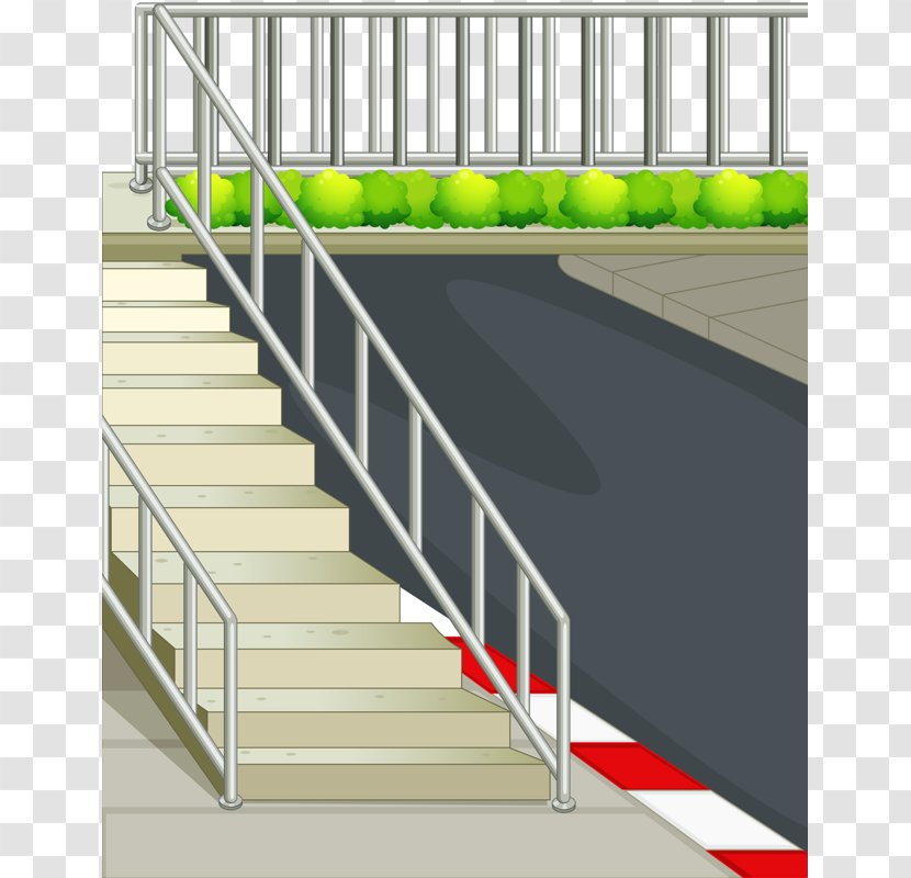 Royalty-free Stock Photography Clip Art - Walking - Overpass Stairs Transparent PNG