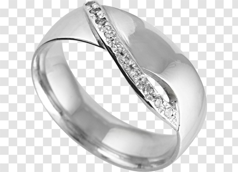 Wedding Ring Body Jewellery Silver - Jewelry Transparent PNG
