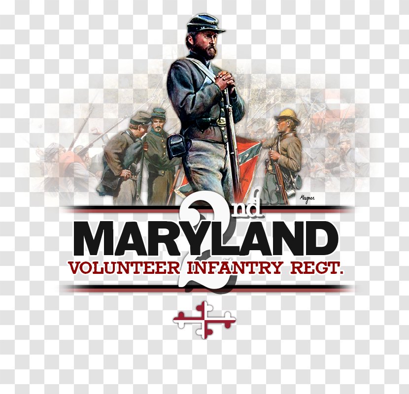 2nd Maryland Infantry Campaign Confederate States Of America - Soldier Transparent PNG