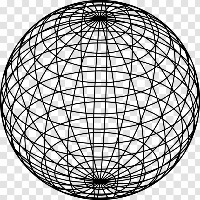 Website Wireframe Wire-frame Model Sphere Schematic - Polygon Mesh - Vector Transparent PNG