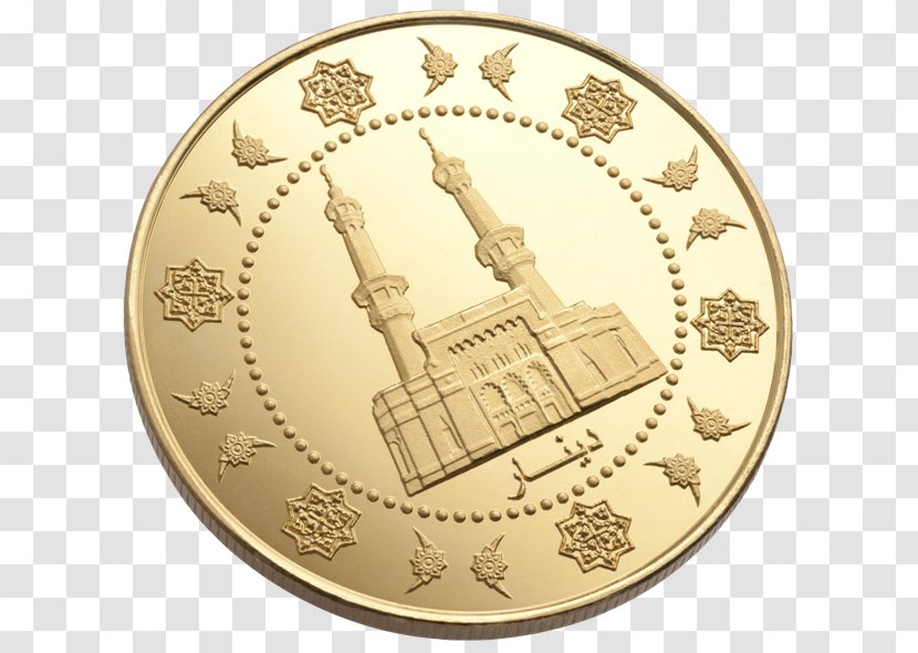 Modern Gold Dinar Coin As An Investment - Dirham Transparent PNG