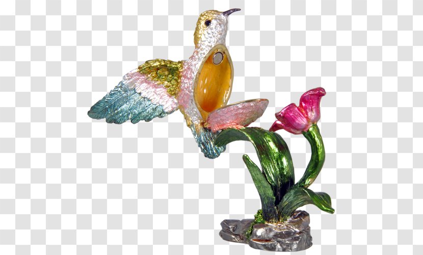 Fauna Hummingbird M Figurine Beak - Pollinator - Watercolor Transparent PNG