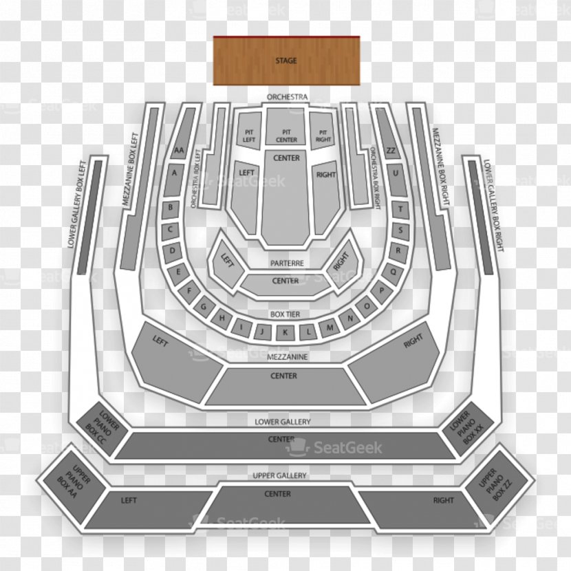 Bass Concert Hall Performance Aircraft Seat Map Theatre Seating Plan Transparent PNG