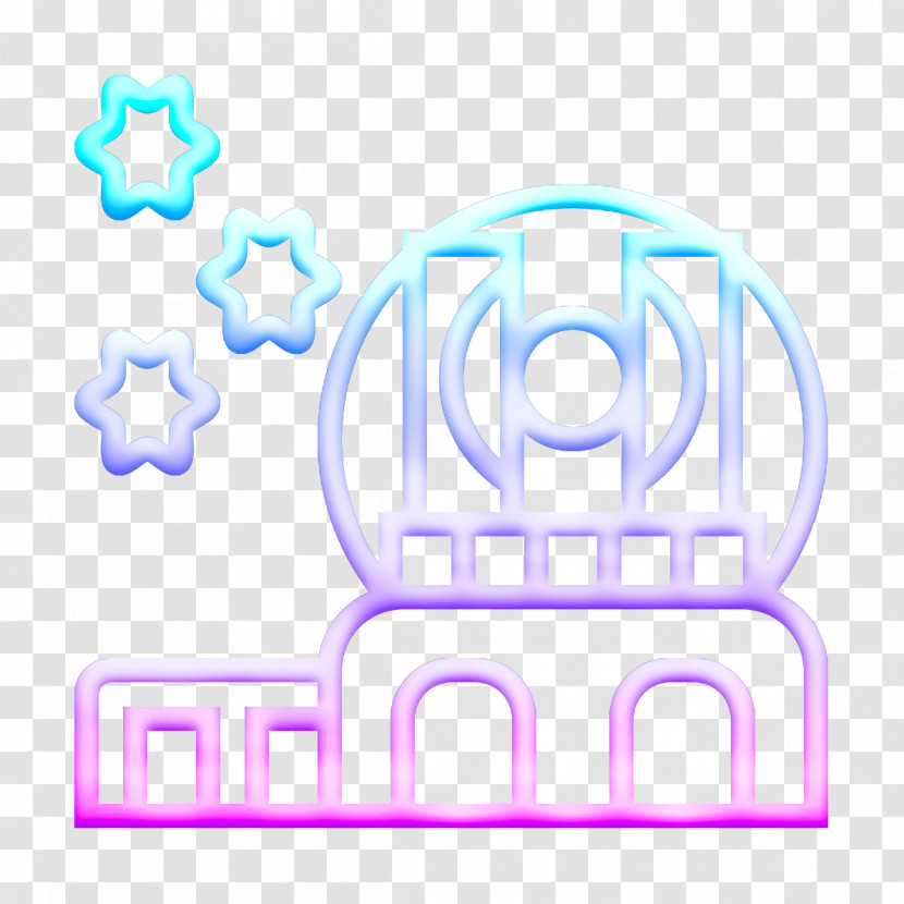 Observatory Icon Architecture And City Icon Astronautics Technology Icon Transparent PNG