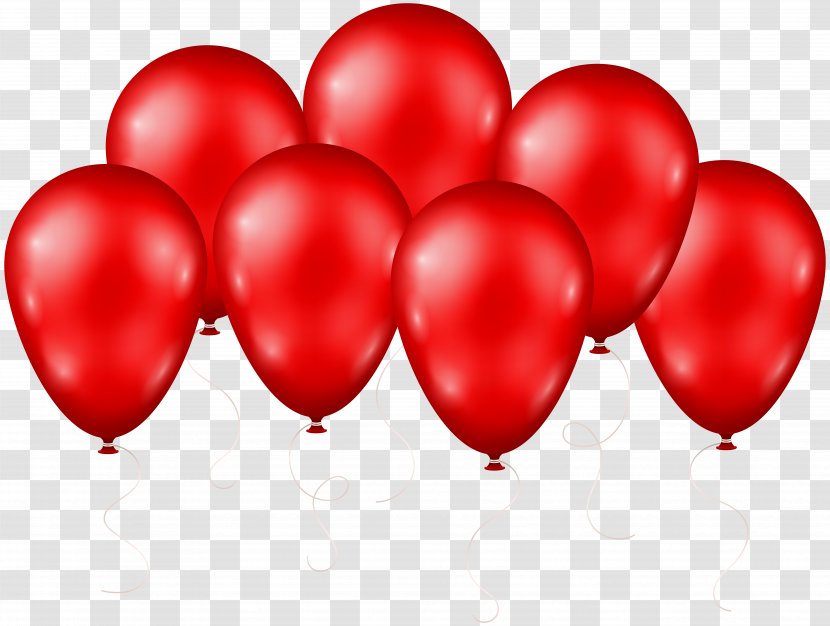 Balloon Birthday Clip Art - Cartoon - Ballons Transparent PNG