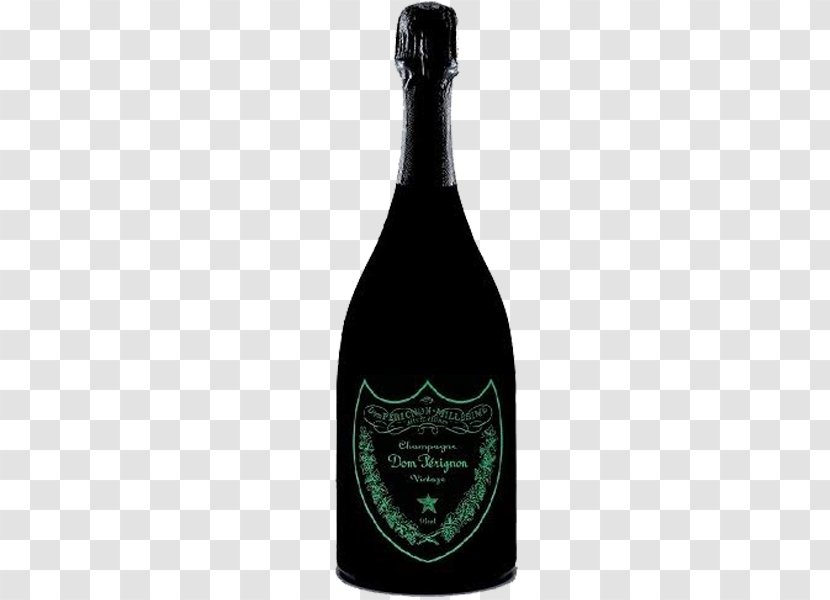 Champagne Rosé Dom Pérignon Wine Bottle - Drink Transparent PNG