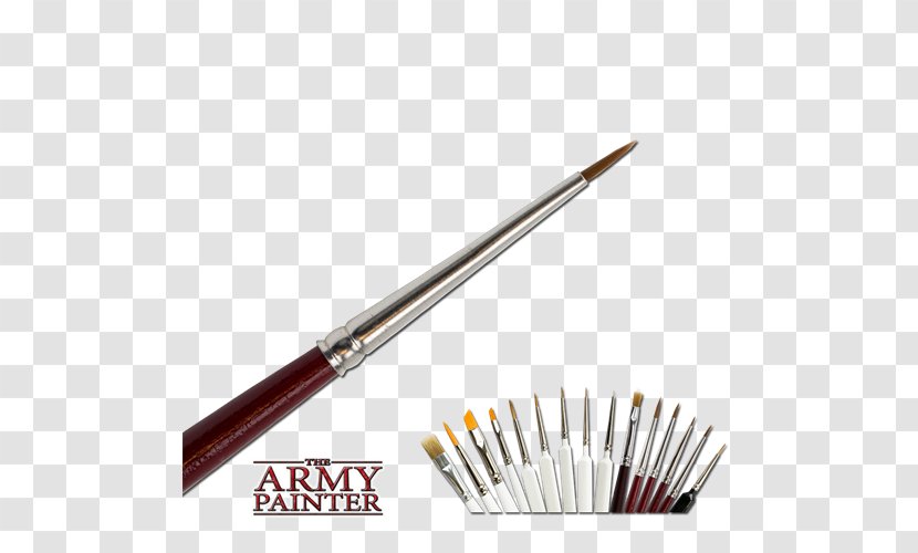 Drybrush Painting Paintbrush Kolinsky Sable-hair Brush - Wargaming Transparent PNG