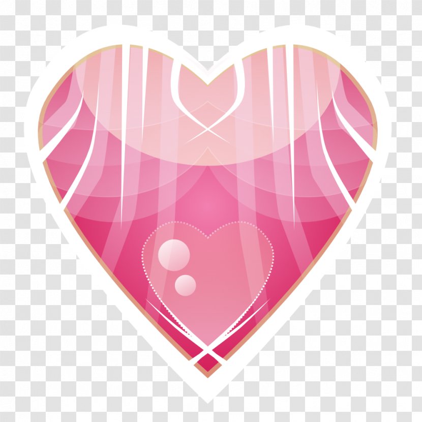 Abstract Clip Art - Valentine S Day - Heart Pink Transparent PNG