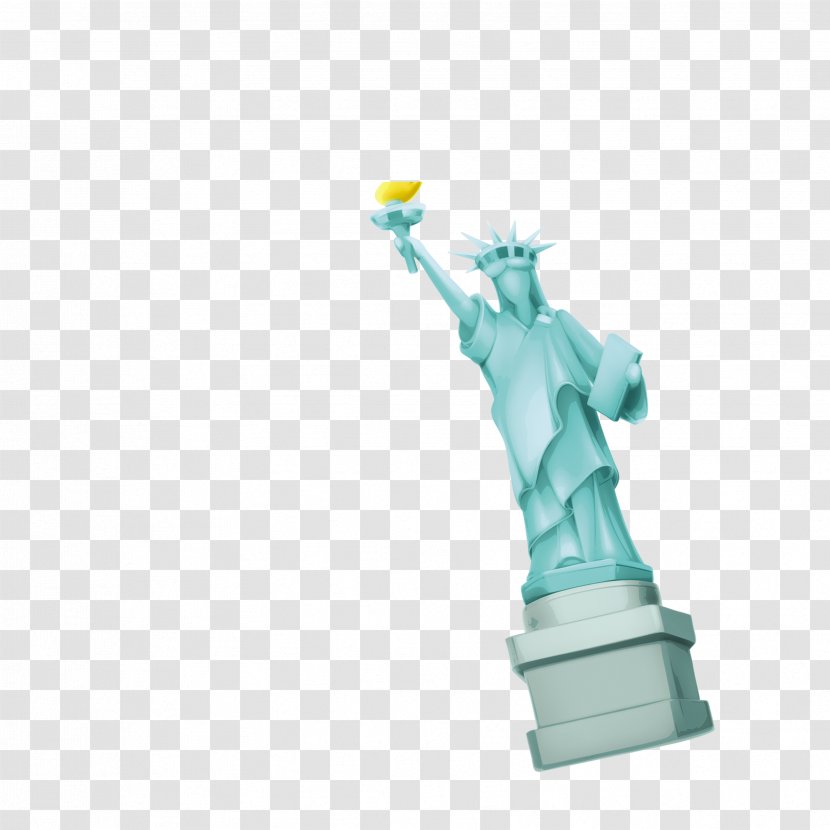 Statue Of Liberty Sculpture - Figurine Transparent PNG