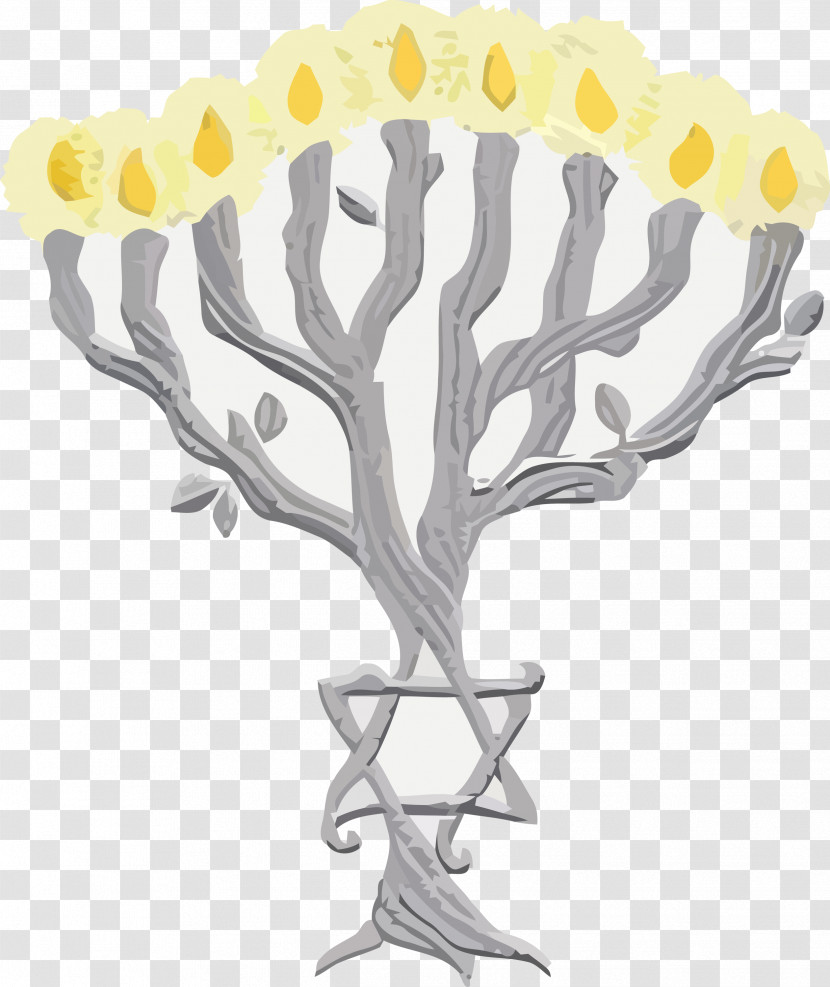 Hanukkah Candle Hanukkah Happy Hanukkah Transparent PNG