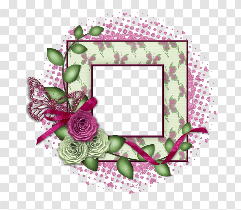 Paper Picture Frames Floral Design Art Transparent PNG