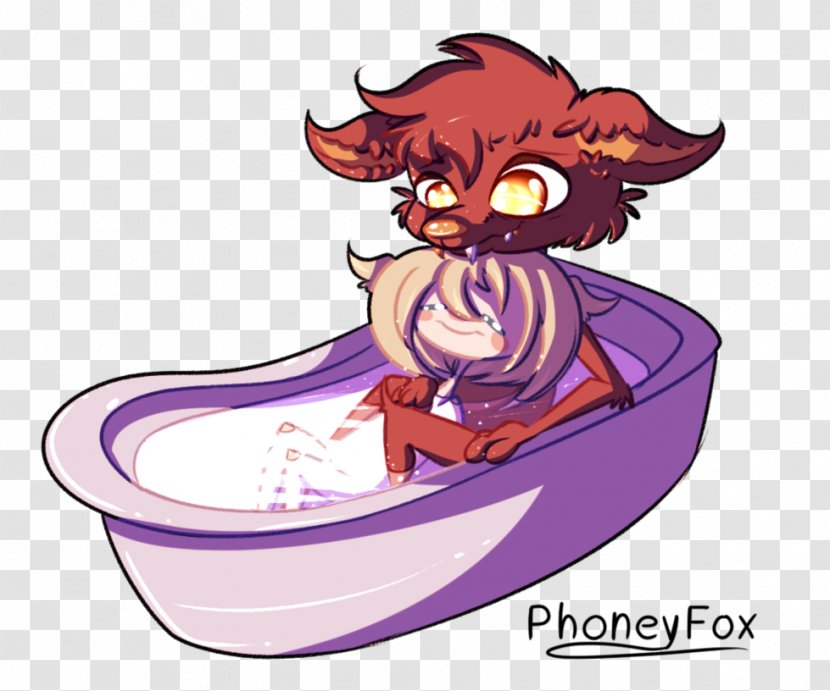 Vertebrate Food Legendary Creature Clip Art - Cartoon - Bathtub Drawing Transparent PNG