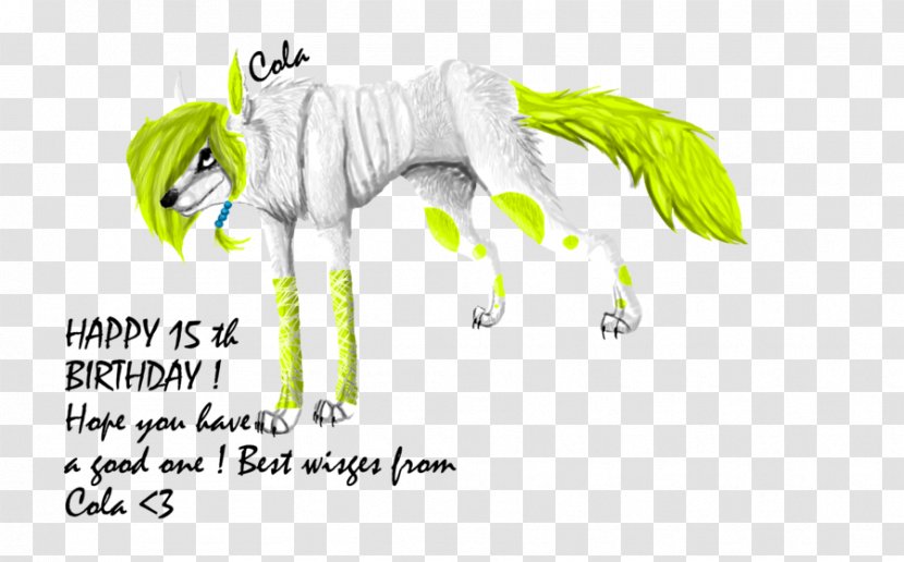 Pony Mustang Mane Stallion Pack Animal - Happy B.day Transparent PNG