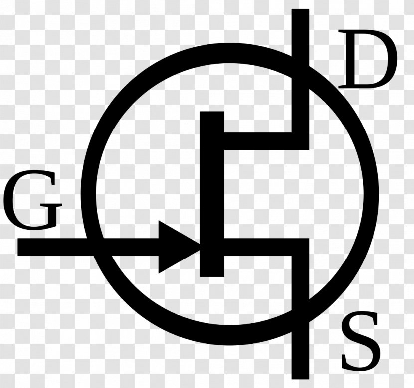 Common Drain JFET Amplifier Source Field-effect Transistor - Symbol Transparent PNG