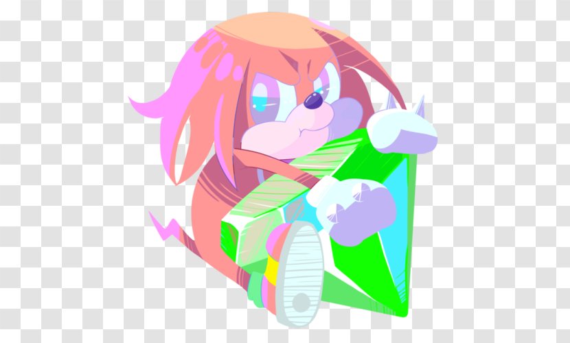 Knuckles The Echidna Rouge Bat Sonic Hedgehog Tails Master Emerald - Silhouette Transparent PNG