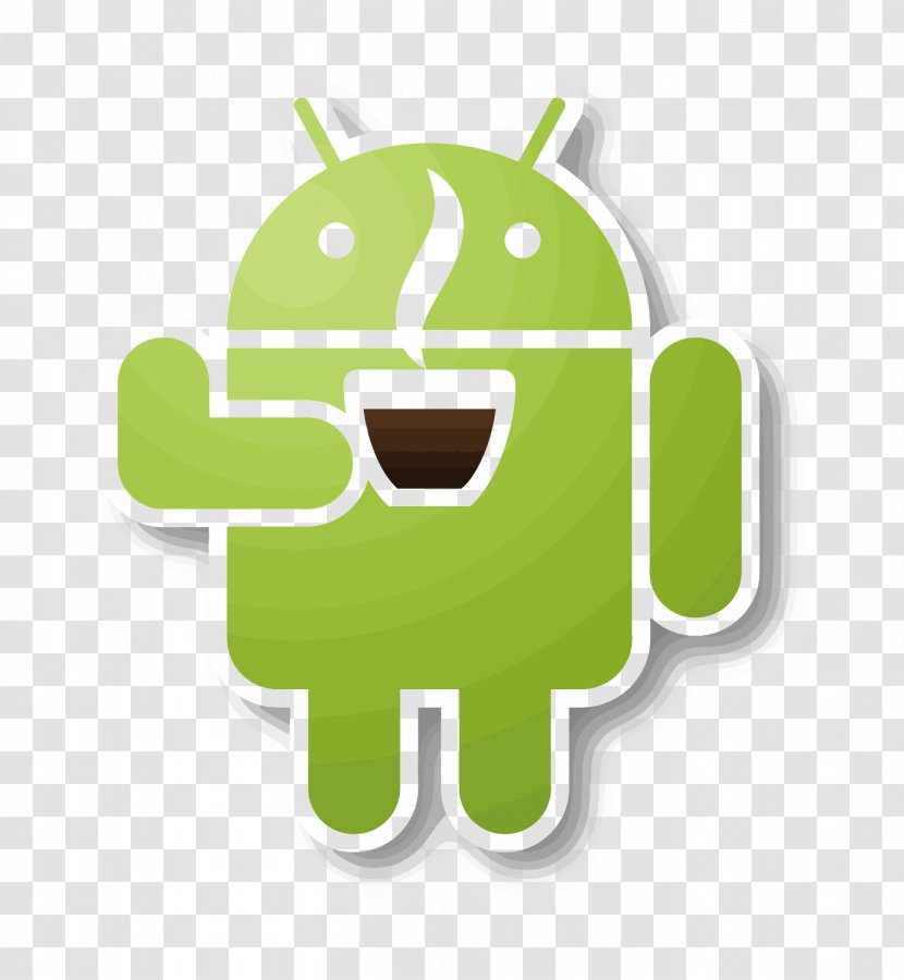 Android Software Development Application Icon - Mobile Device - Vector Robot Transparent PNG