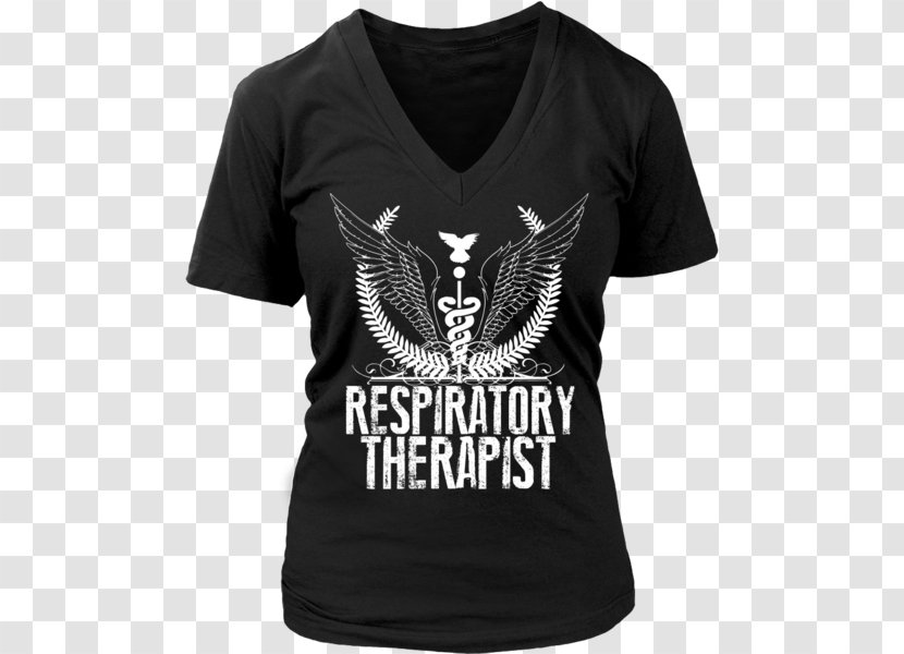 T-shirt Hoodie Neckline Top - Clothing Sizes - Respiratory Therapy Transparent PNG