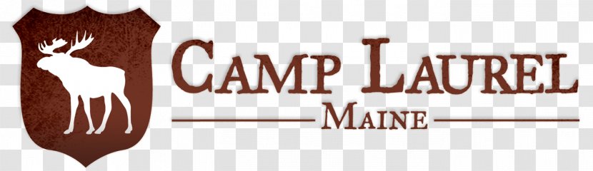Camp Laurel South Logo Summer Day - Text Transparent PNG