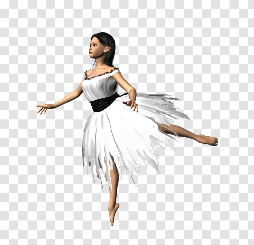 Modern Dance Ballet Dancer Tutu - Flower - Baile Transparent PNG
