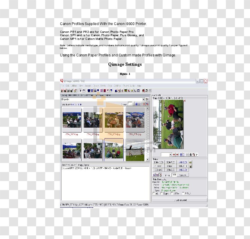 Screenshot Multimedia Font - Media - Canon Printer Transparent PNG