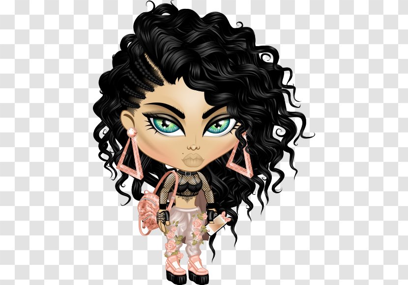 YoWorld Fashion Design Avatar - Street Style - World View Transparent PNG