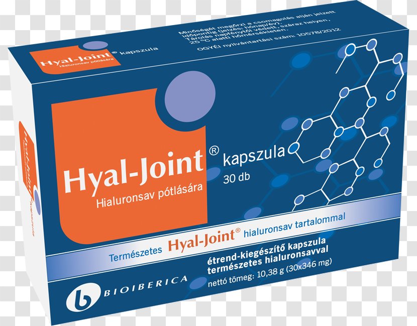 Hyaluronic Acid Dietary Supplement Joint Porcerősítő Hatóanyagok Collagen - Chondroitin Sulfate - Spliff Transparent PNG