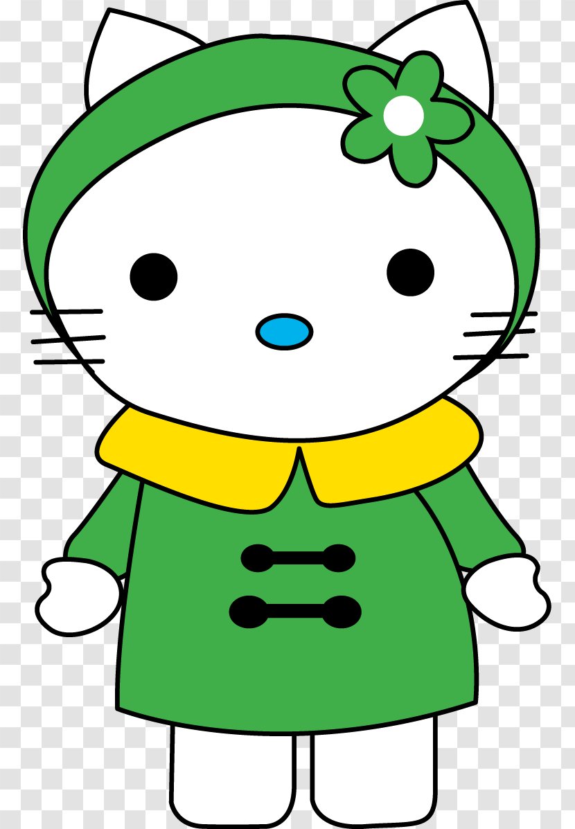 Coloring Book Hello Kitty Winter Clothing Coat - Smile Transparent PNG