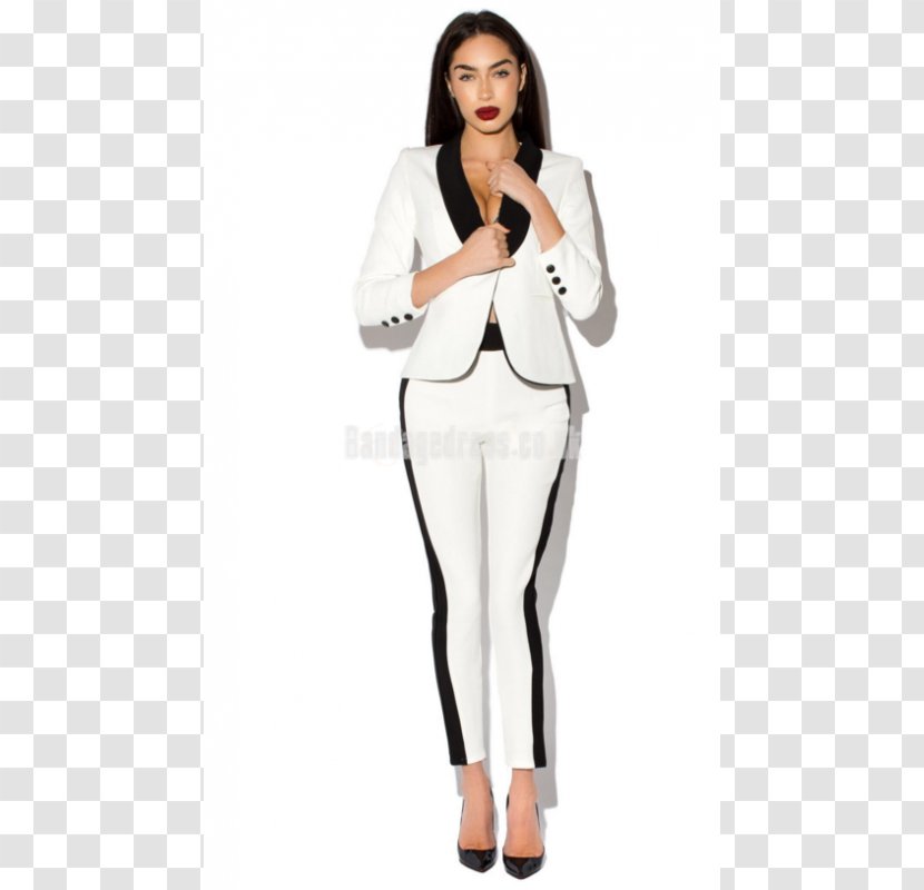 Tuxedo Pant Suits Blazer Double-breasted - Singlebreasted - Lace Material Transparent PNG